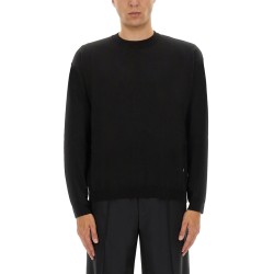 WOOL AND SILK PULLOVER