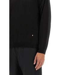 WOOL AND SILK PULLOVER