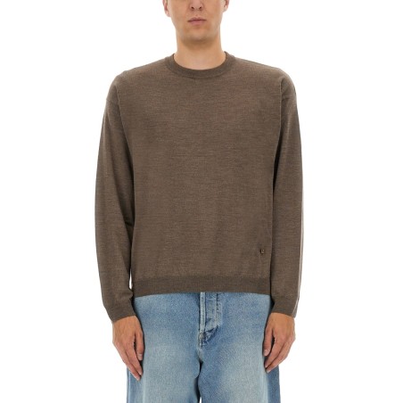 WOOL AND SILK PULLOVER