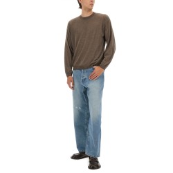WOOL AND SILK PULLOVER