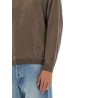 WOOL AND SILK PULLOVER