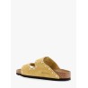 Arizona Rivet Border leather sandals with applied metal rivets