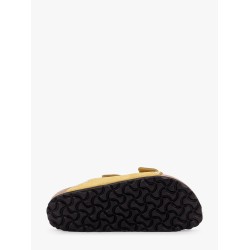 Arizona Rivet Border leather sandals with applied metal rivets
