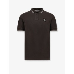 Stretch organic coton polo shirt