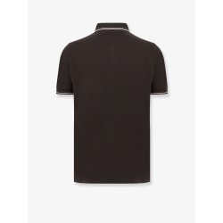 Stretch organic coton polo shirt