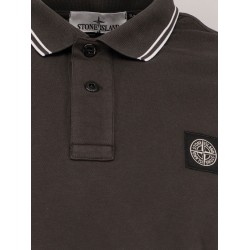 Stretch organic coton polo shirt