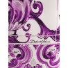 Maiolica silk pencil skirt