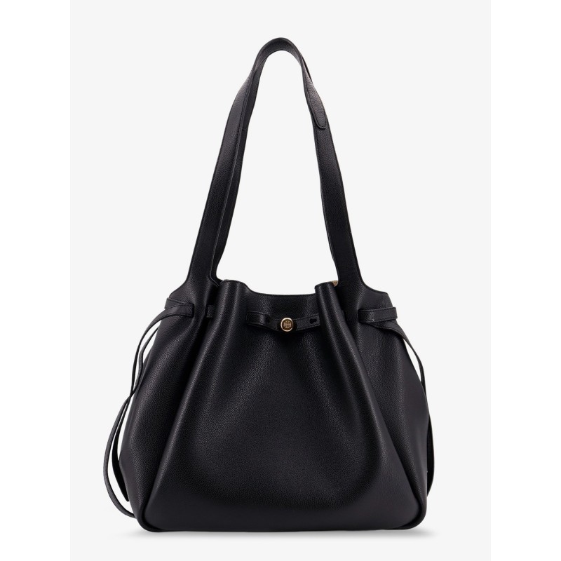 Romy Pebbled Tote leather shoulder bag