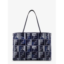 Roll Large jacquard FF fabric tote bag