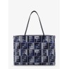 Roll Large jacquard FF fabric tote bag
