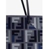 Roll Large jacquard FF fabric tote bag