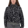 WOOL AND ALPACA "LEOPARD" SWEATER