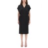 MIDI DRESS WITH WING SLEEVES