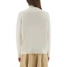 WOOL, SILK AND CASHMERE SWEATER