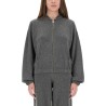 WOOL, SILK AND CASHMERE SWEATSHIRT