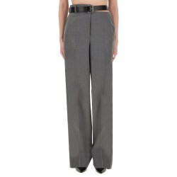 FLANNEL PANTS WITH BELT