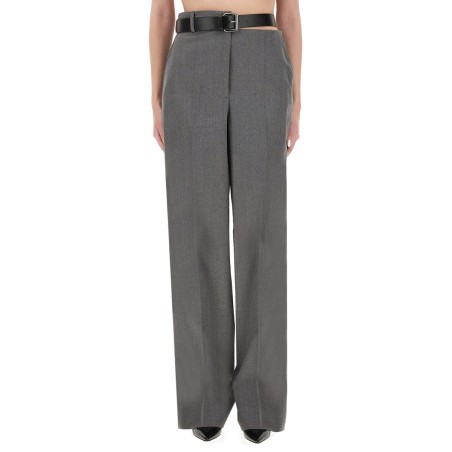 FLANNEL PANTS WITH BELT