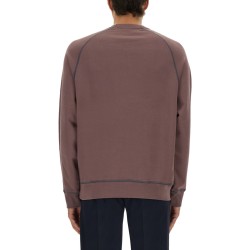 SWEATSHIRT WITH EMBROIDERY PS HAPPY