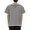DOUBLE LAYER COTTON T-SHIRT