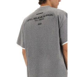 DOUBLE LAYER COTTON T-SHIRT