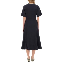 MIDI DRESS WITH LUREX