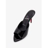 Miss Z Mule 80 patent leather sandals