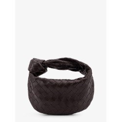 Mini Jodie leather handbag with Intrecciato motif