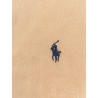 Linen shirt with logo embroidery