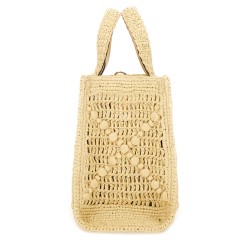 T MONOGRAM SHOPPING BAG