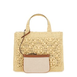 T MONOGRAM SHOPPING BAG