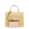 T MONOGRAM SHOPPING BAG