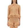 CROCHET KNIT CARDIGAN