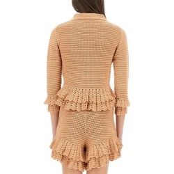 CROCHET KNIT CARDIGAN