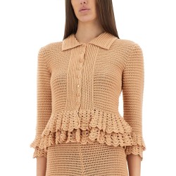 CROCHET KNIT CARDIGAN