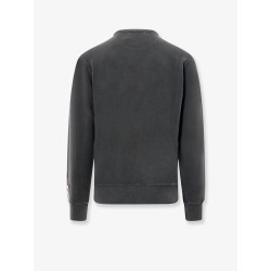 Regular Distressed cotton sweatshirt