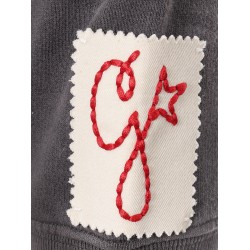 Regular Distressed cotton sweatshirt