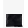 Avenue leather document case with Intrecciato motif