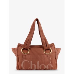 Chloé Plage washed cotton shoulder bag