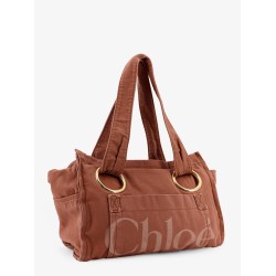 Chloé Plage washed cotton shoulder bag