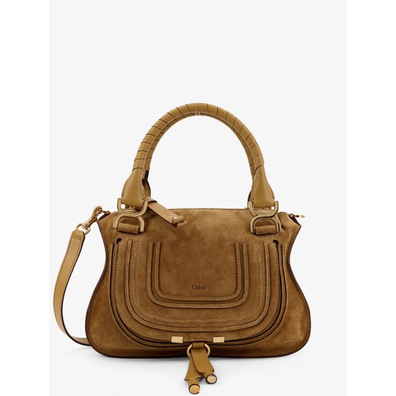 Marcie Small suede shoulder bag