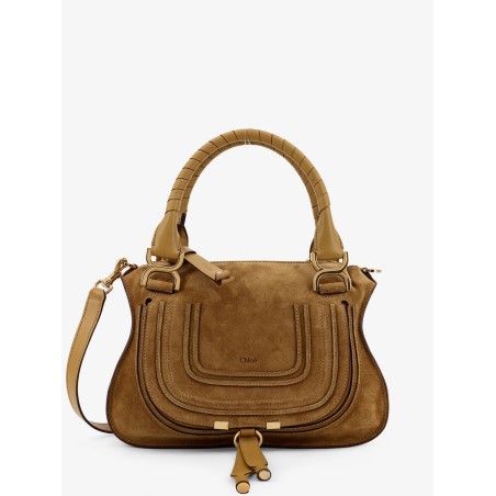 Marcie Small suede shoulder bag