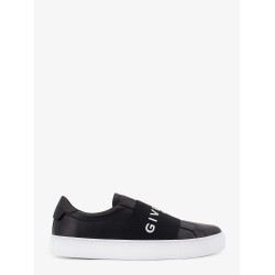 Low-top leather sneakers