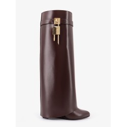 Shark Lock leather boots