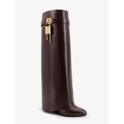 Shark Lock leather boots