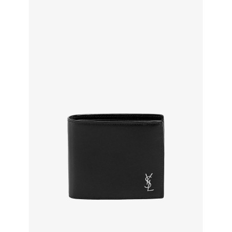 Tiny cassandre leather wallet