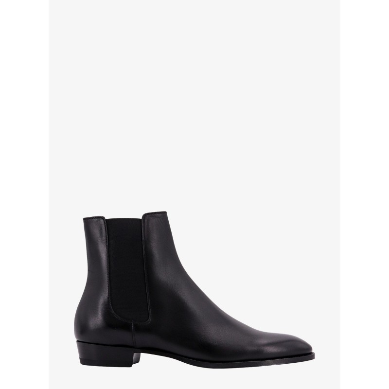 Leather boots