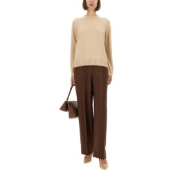 WOOL, SILK AND CASHMERE SWEATER
