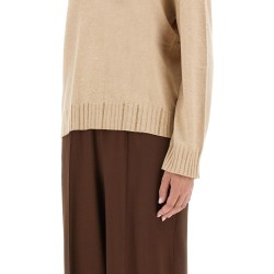 WOOL, SILK AND CASHMERE SWEATER