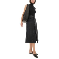 "STACY" MIDI SKIRT