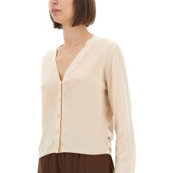 CASHMERE AND SILK CARDIGAN